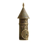 Fairy Tale Blower - Kingdom Stick, Antique Theme Party Favor with Leak Proof Solution Reservoir, Whimsical Golden Finish Guard, Ideal for Carnivals Celebrations Thanksgiving Workplace