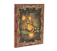 Paperblanks Cuaderno Frog Prince (Brothers Grimm) Tapa dura sin líneas, cierre elástico