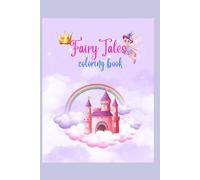 Fairy Tale Coloring Book for Kids Ages 4-8 | 30 Magical Pages of Princesses
