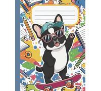 Fairy Tale French Bulldog Notebook for Kids: Adorable Puppy Composition Book