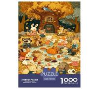 Fairy Tale Otoño Bosque Puzzle Imposible,desafío para Adultos Interesante Entretenimiento Creativo 1000 Piezas Obra De Arte De Juego De para Adultos, Regalos A Partir De 14 Años 70x50cm/1000pcs