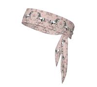 Fairy Tale Unicorn04 - Diadema de corbata para mujeres y hombres, para correr, baloncesto, atletismo de fútbol, diadema refrescante