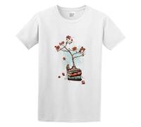 Fairy Tales Books Tree Magic Dope Printed T-Shirt Man'S Fashion Cotton White Clothes Unisex tee XL
