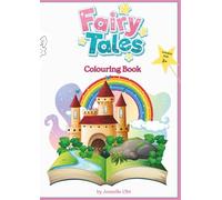 Fairy Tales Coloring Book - Magical Scenes for Kids, A4 Size, Ages 3+, 50+ pages