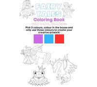 Fairy Tales Colouring Book - 3 colour challenge