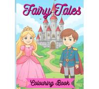 Fairy Tales Colouring book: For kids aged between 4-7