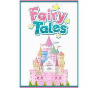 Fairy Tales Colouring Booklet Grayscale Lined Illustrations A5