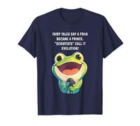 Fairy Tales Say a Frog Became a Prince - Christian Creation Camiseta