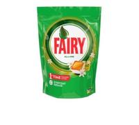 Fairy Todo En 1 Naranja Lavavajillas 60 Cápsulas