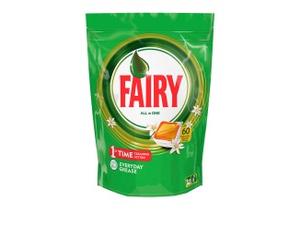 Fairy Todo En 1 Naranja Lavavajillas 60 Cápsulas