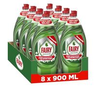 Fairy Ultra Plus concentrado Original Lavavajillas 900 ml con fórmula eficaz para vajilla perfectamente limpia, impresionante fuerza desengrasante
