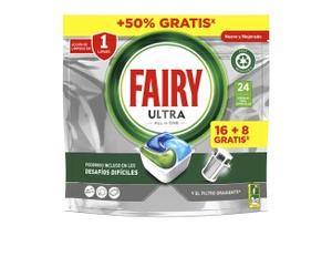 Fairy Ultra Plus Original Dishwasher 24 Capsules