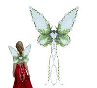 Fairy Wings Costume-Girls Vestidas, Diseño Vine | Festival Wear | Accesorio del Orgullo | en el Jardín | Alas de Traje Encantado para Vacaciones, Make Up, Actuaciones Teatrales Y Celebraciones