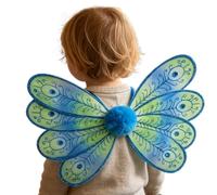 Fairy Wings For Kids | Halloween Party Girls Fairy Costume | Masquerad