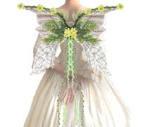 Fairy Wings, Woman Fairy Costume, 27.56x18.9 Inches Lightweight Shimmer Butterfly Wing Festivals, Party Supplies for Christmas Halloween Pride Garden Events, Parties, Holidays, Parades, Festival