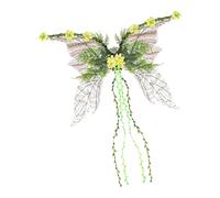 Fairy Wings, Woman Fairy Costume, Festival Party Supplies, Lightweight Butterfly Design, Adjustable Shoulder Straps, 40.55x27.56 Inches, Ideal for Cosplay Pride Stage Halloween Events