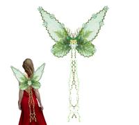 Fairy Wings, Women's Costume Accessory, Leaf Vine Design, Lightweight Comfortable Wear, Elegant Dress-Up Prop, for Cosplay Holiday Halloween Pride Christmas Garden Party Stage Festival Events