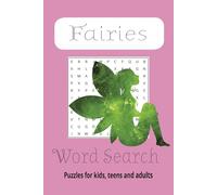 Fairy Word Search Puzzles: Word searches with easy to read print about fairies, magic, pixies and more. 6x9 inches, 110 pages, 50+ puzzles_ Gift for holidays, vacations and free time.