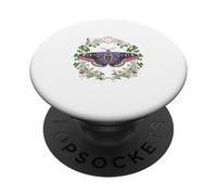Fairycore Mariposa Grunge Therian Moth Estética Floral PopSockets PopGrip Adhesivo