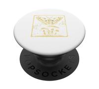 Fairycore Mariposa Grunge Therian Moth Estética Floral PopSockets PopGrip Adhesivo