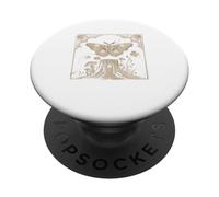 Fairycore Mariposa Grunge Therian Moth Estética Floral PopSockets PopGrip Adhesivo