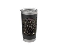 Fairycore Moth Fairy Goth Grunge Aesthetic Vaso térmico de acero inoxidable de doble pared