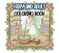Fairyland Adult Coloring Book: An Adult Coloring Book Featuring Magical Fairies, Enchanted Forest Scenes, and Relieving Stress Through Whimsical Nature Patterns