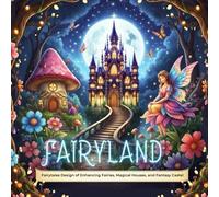 Fairyland Coloring Book for Adults: Magical Fairies, Enchanted Forest & Fantasy Castles for Relaxation and Mindful Coloring