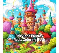 Fairyland Fantasy Coloring Book: Enchanting Fairy Tales, Magical Creatures & Whimsical Scenes for Adults, Teens and Kids - Stress Relief & Mindfulness Coloring Pages