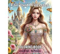 Fairyland Princesses Coloring Book for Kids: Creative Coloring Pages with Princesses and Castles for Children 3-8