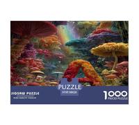 Fairyland psicodélica Rompecabezas 1000 Pieza Ajuste Adultos O Familias Juntos Soñador Puzzle Juego Regalos para Hombres Cartón 100% Reciclado Decoración del Hogar 38x26cm/1000pcs