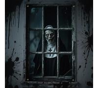 Fairypeach aterradoras de Halloween para decoración de silueta ventana, cortina fantasma espeluznante, póster ventana temática terror, Halloween Ventanas Zombis Carteles, puerta,jardín,fiesta (XN)