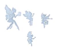 Fairys Chimes - Molde de silicona resistente a altas temperaturas, para colgar en la pared, elegante decoración del hogar, moldes epoxi