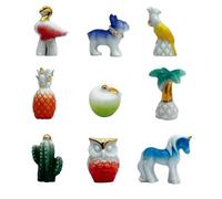 FaisTonGateau - habas de diseño con diseño de pequeños tesoros - Habas de colección para galette de reyes epifanía - habas multicolor