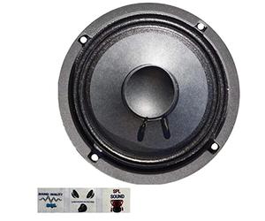 FAITAL PRO 1 WOOFER 6FE200 6 FE 200 Altavoz 16,50 cm 165 mm 6,5" de diámetro 130 vatios rms y 260 vatios MAX impedancia 4 ohmios 95 db para Coche, 1 Pieza + 3 Sticker Gratis