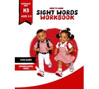 Faith Based Sight Words Workbook for Preschool and Kindergarten: 40 Dolch Pre-Primer Sight Words for Beginning Readers Ages 3-5 (Faith-Based Sight Words Kindergarten Series)