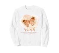 Faith Bible Verse: Women’s Christian Hebrews 11:1 Quote Sudadera