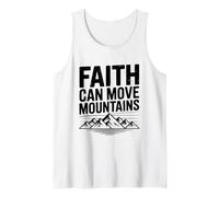Faith Can Move Mountains - Cita inspiradora Camiseta sin Mangas