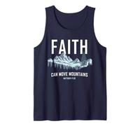 Faith Can Move Mountains - Matthew 17:20 Nature Inspiration Camiseta sin Mangas
