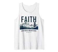 Faith Can Move Mountains - Matthew 17:20 Nature Inspiration Camiseta sin Mangas