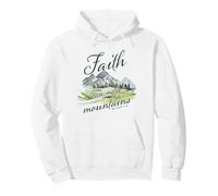 Faith Can Move Mountains - Matthew 17:20 Women Girls Nature Sudadera con Capucha