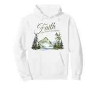 Faith Can Move Mountains - Matthew 17:20 Women Girls Nature Sudadera con Capucha