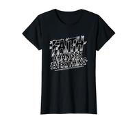 Faith Changes Everything Camiseta gráfica económica, Mujer, Negro, XL