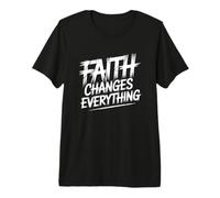 Faith Changes Everything Camiseta Premium