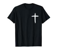 Faith Cross Christian For Him Her Fathers Camiseta