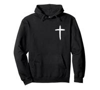 Faith Cross Christian For Him Her Fathers Sudadera con Capucha