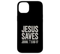 Faith Cross Message Vintage Style Spiritual Carcasa para iPhone 14 Plus