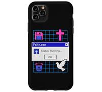 Faith.exe Corriendo Faithwave Christian Vaporwave Estética Carcasa para iPhone 11 Pro Max