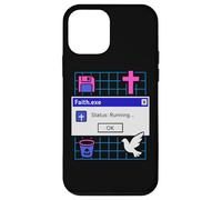 Faith.exe Corriendo Faithwave Christian Vaporwave Estética Carcasa para iPhone 12 mini