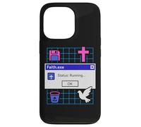 Faith.exe Corriendo Faithwave Christian Vaporwave Estética Carcasa para iPhone 13 Pro